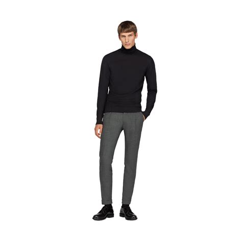 black turtleneck sweater for men 7