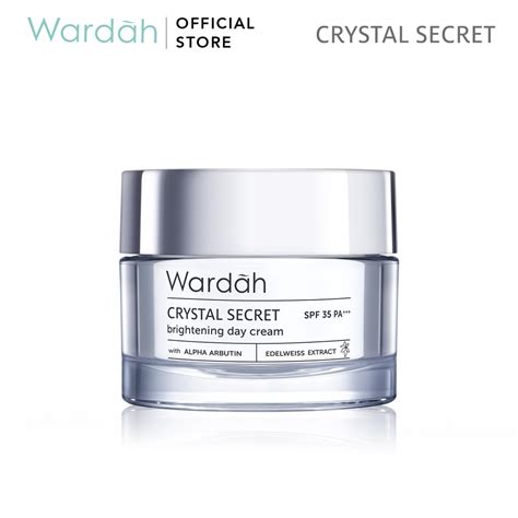 Wardah Crystal Secret Brightening Day Cream 30g Shopee Malaysia