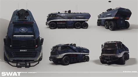 SWAT truck concept :: Behance