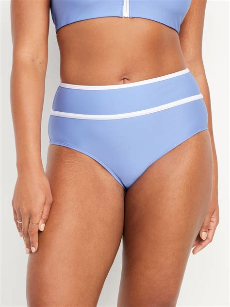 High Waisted Bikini Swim Bottoms Old Navy