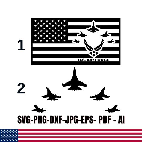 Air Force Symbol Air Force Badge Svg Air Force Logo Air Force Cnc Cnc Plasma Air Force Air