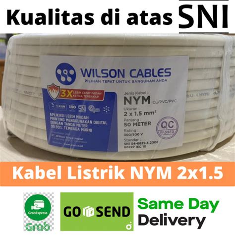 Jual Kabel Wilson NYM 2x1 5 50 Meter Kab Bogor Mitra Bisnis