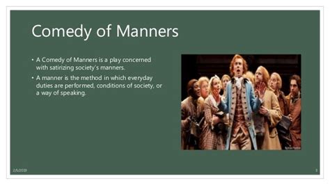 Comedy Of Manners Examples In Literature - Comedy Walls