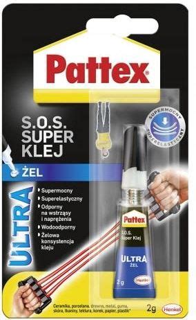 Klej Super Power Żel Pattex S O S 2G Ceny i opinie Ceneo pl