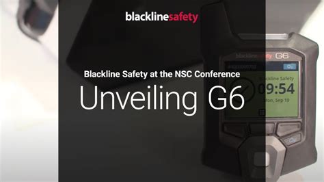 Blackline Safety At The NSC Conference Unveiling G6 Single Gas