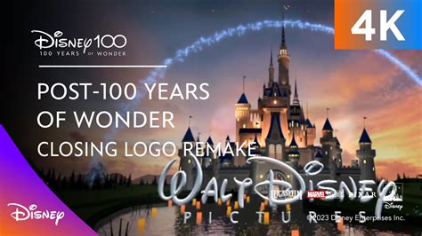 4K Prediction Walt Disney Pictures Closing Logo Remake 2024 Post