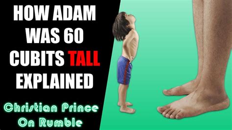 Allah Created Adam 60 Cubits Tall Christian Prince Exposes Islam