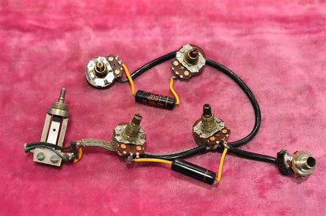 Vintage S Gibson Es Mono Wiring Harness Es Es Reverb