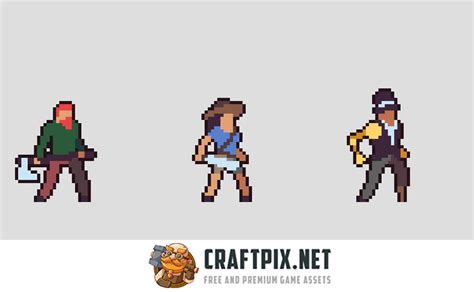 Free Character Sprite Sheets Pixel Art Craftpix Net Hot Sex Picture