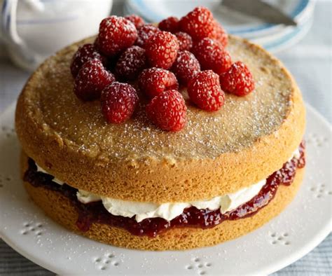 Victoria Sponge Cake Rezept Kuchen Zum Thronjubilaum Victoria Sponge