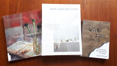 Three Books Simply Imperfect Wabi Sabi Welcome Wabi Sabi Simple