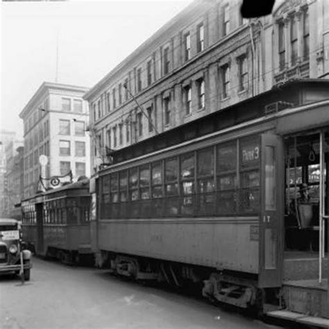 Streetcar At 4th And Liberty Louisville Kentucky 1935 Louisville