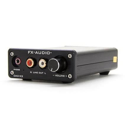 Fx Audio Dac X Wzmacniacz S Uchawkowy Usb Rc