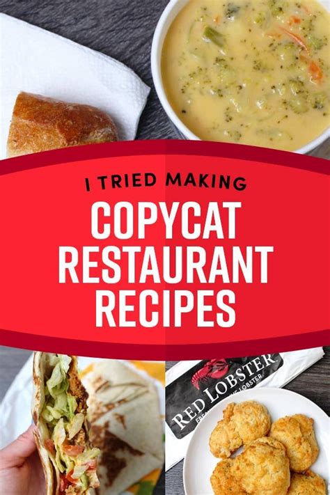 I Made 7 Cult Favorite Restaurant Recipes To See What Actually Works Restaurant Recipes Famous