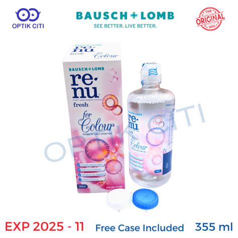 Promo Cairan Softlens Renu Color Fresh Multi Purpose Solution Ml