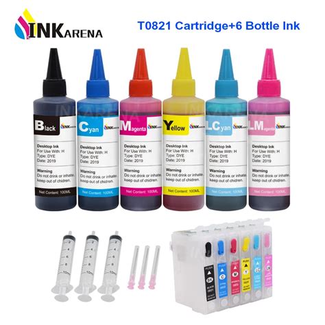 Inkarena Kit De Recarga De Tinta Para Impresora Cartucho De Tinta Para