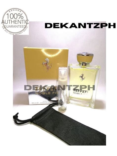 Ferrari Noble Fig Perfume Decant - DEKANTZPH | Authentic| Men's Perfume ...