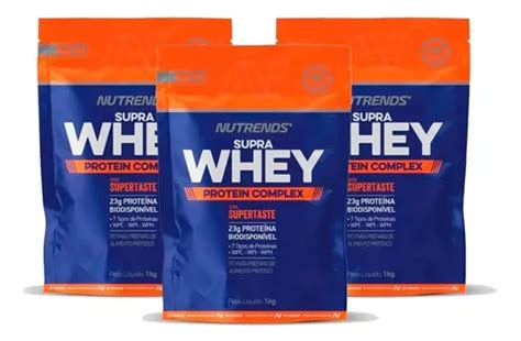 X Whey Protein Blend W Supra Complex Kg Nutrends Sabor Chocolate