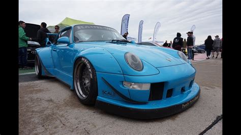 Porsche 993 991 RWB RAUH Welt BEGRIFF Montreal Quebec 1 Miami Blue