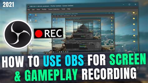 How To Use Obs Studio To Record Screen How To Record Gameplay On Pc