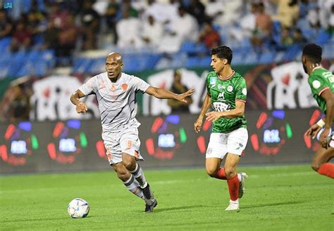 بهدف في الوقت القاتل الاتفاق يتغلب على الفيحاء ويصعد للمركز الـ9