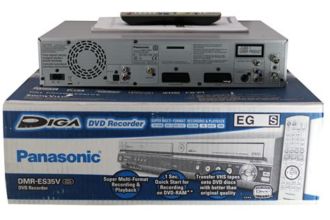 Panasonic DMR ES35V VHS DVD Combi Recorder PAL NTSC BOXED