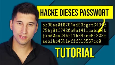 Hacken Lernen Passw Rter Knacken Tutorial Challenge Youtube