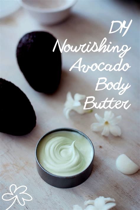 Diy Avocado Body Butter Cr Me Butter Diy Beauty Recipes