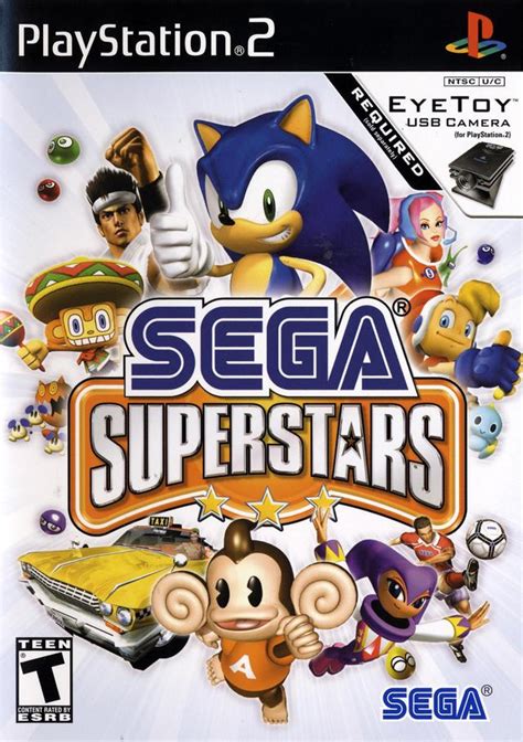 Sega Superstars - Обложки - Gallery - Sonic SCANF