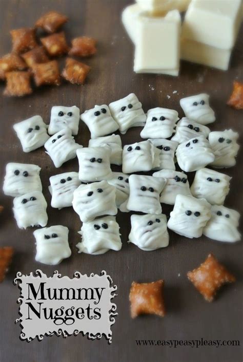 Trick Or Treat Mummy Nuggets Halloween Food For Party Halloween