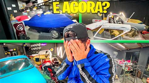 VAMOS TER QUE MUDAR A CRESPO GARAGE DE LUGAR Danilo Crespo YouTube