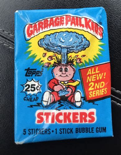 1985 Garbage Pail Kids 2nd Series Unopened Pack Ebay