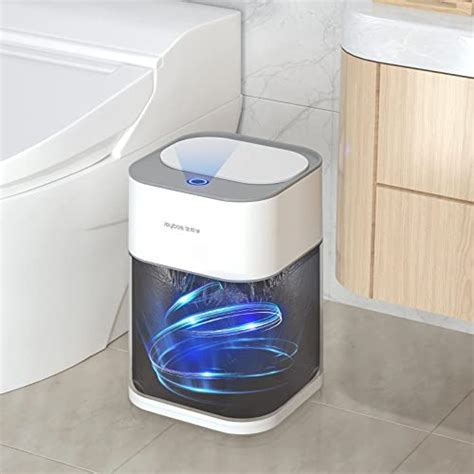 Mopall Bathroom Trash Can With Lids Gallon Automatic Trash Cans