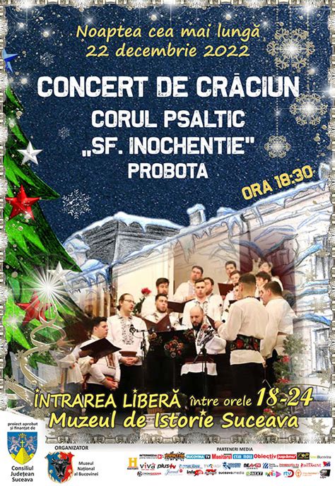 Vizitare Gratuit Concert De Cr Ciun Medalion Emil Havriliuc Pe