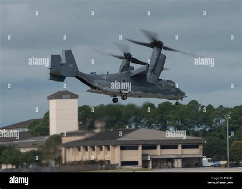 A CV-22 tiltrotor aircraft, assigned to the 8th Special Operations ...