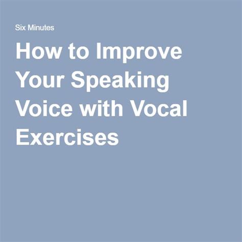 Pump Up Your Speaking Voice With A Strength Training Workout Vocal