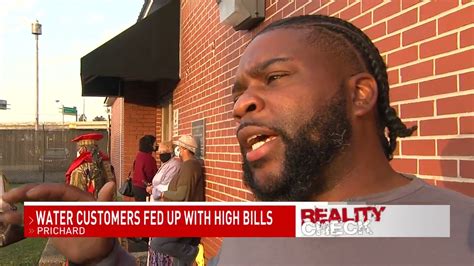 Water Customers Fed Up With High Bills Nbc Wpmi Youtube