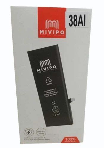 Mivipo 38ai Lithium Ion Polymer Itel Battery At Best Price In Rohtak