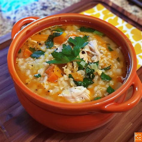 Receta De Sopa De Trigo Con Pollo EmmaRecetas