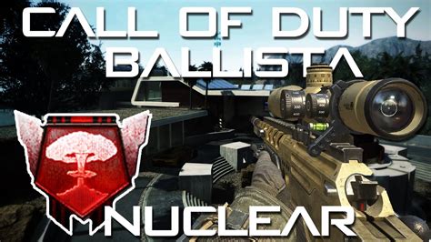 Call Of Duty Black Ops Ballista Only Nuclear On Raid Updates