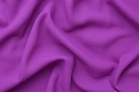 Premium Photo Purple Silk Fabric With A Purple Background