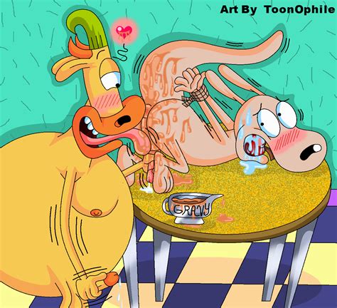 Rule 34 2boys Apple Drool Gagged Gay Gravy Heffer Wolfe Kitchen Rocko Rockos Modern Life