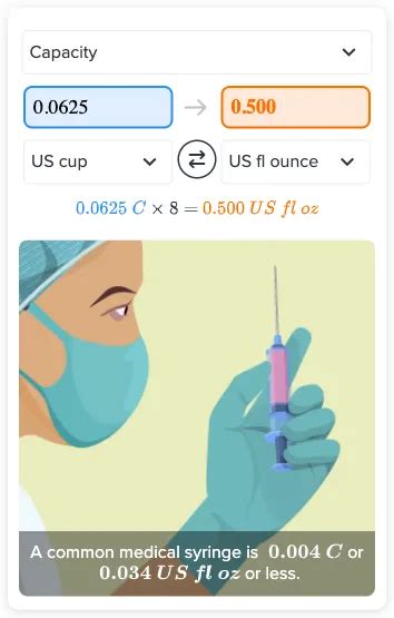 Flexi answers - What is the equivalent in fluid ounces of 1/16 cup ...