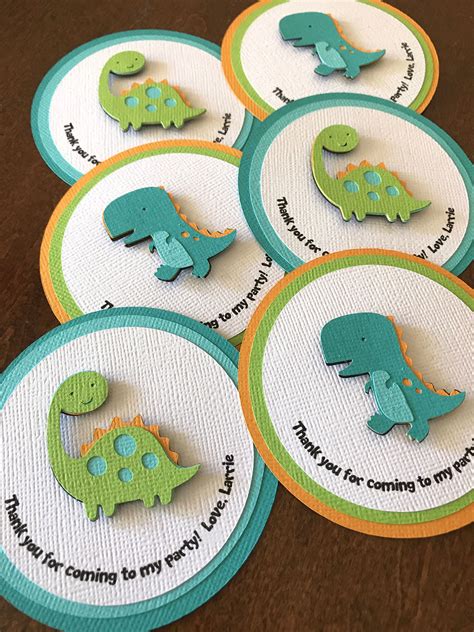 Stickers Labels Tags Stickers Paper Party Supplies Dinosaur Favors