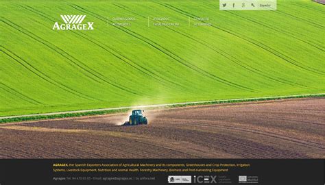 Agragex renueva su página web Agricultura