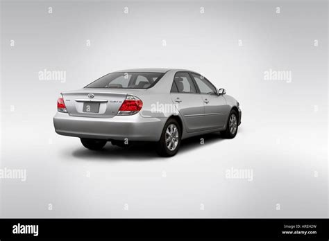 2006 Toyota Camry Xle V6 In Gray Rear Angle View Stock Photo Alamy