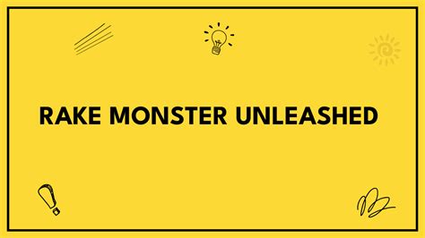 Unblocked Games: Rake Monster, The Toughest Challenge Yet - Grimer Blog