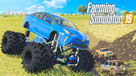 Lifted Prius VS Huge Mud Bog Roleplay Farming Simulator 19 YouTube