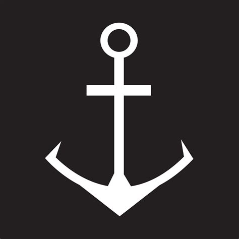 Anchor icon symbol sign 649417 Vector Art at Vecteezy