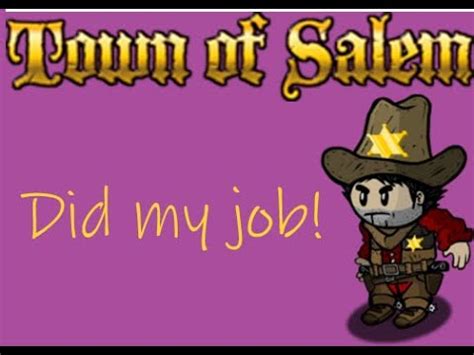 Sheriff And Jailor Make A Good Team Town Of Salem Ranked Youtube